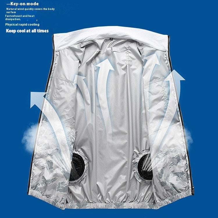 Summer Cooling Cooling Jacket Refrigeration Air Conditioning Clothes