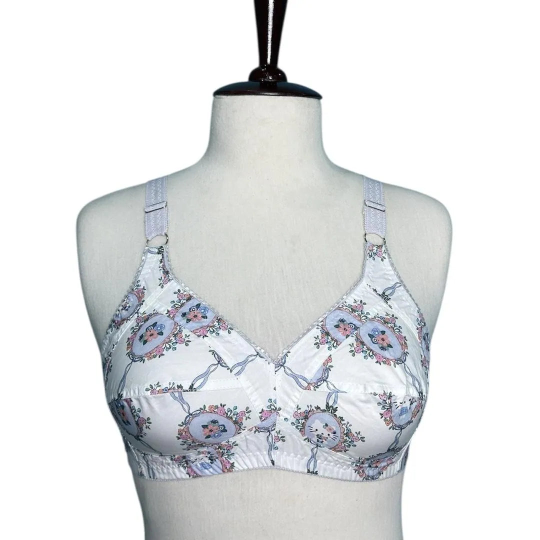 Pack of 5 Cotton Non-Padded Bra, Everyday Comfort, Soft & Breathable.