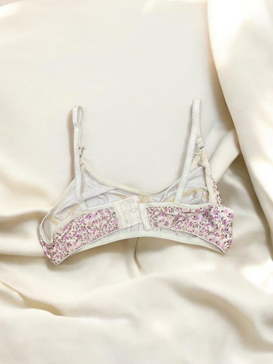 Women’s Jersey Printed Non-Padded Bra – Soft, Breathable & Everyday Comfort