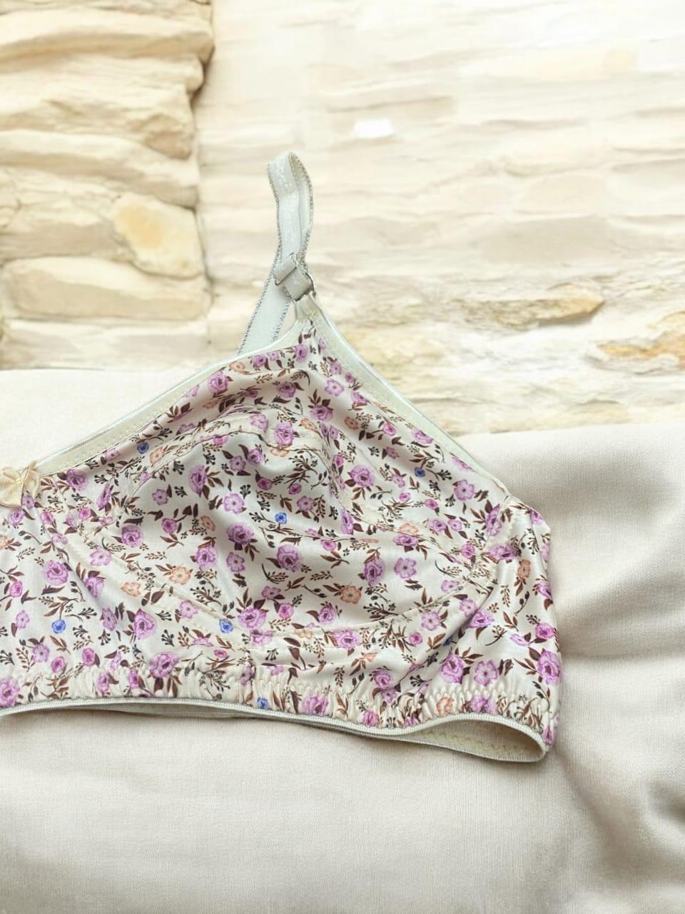 Women’s Jersey Printed Non-Padded Bra – Soft, Breathable & Everyday Comfort